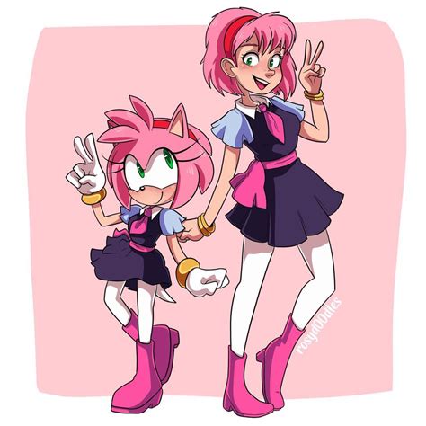 amy rose asmr|Amy Rose as a human. (By @Touyarokii) : r/SonicTheHedgehog